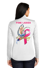 Load image into Gallery viewer, Customizable Pink Ladies Quarter Zip Pullover
